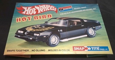 Vintage 1981 Box Top For Monogram Pontiac Firebird Trans Am Hot Bird 