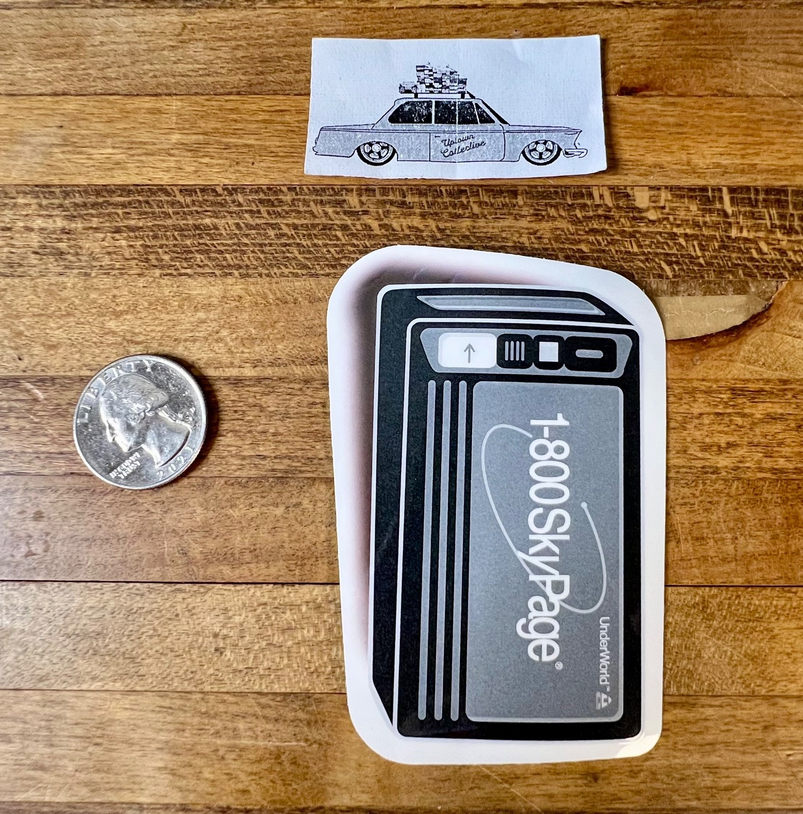 Heritage Sticker Skypager Andy Howell Beeper