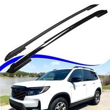 Roof Rack Fits For Honda Passport 2019-2024 Luggage Cargo Rails Side Bars Black Roof Rack Fits For Honda Passport 2019-2024 Luggage Cargo Rails Side Bars Black