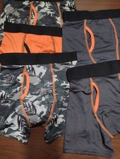 Athletic Works Boys Large Boxer Briefs Waist 21-22 Inches Lot Of 5 NWOT