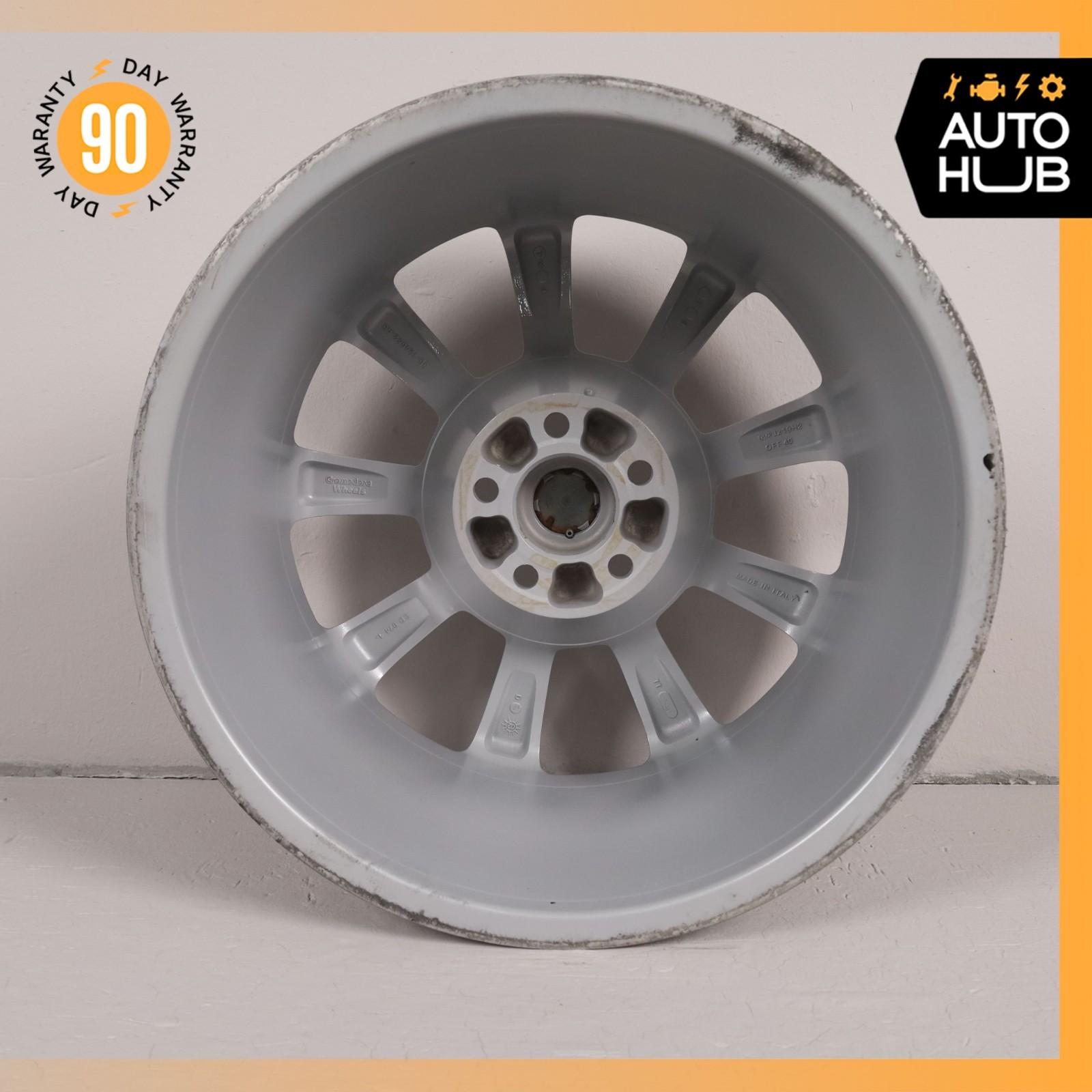 00-04 Aston Martin DB7 Vantage 9.5 x 19 19" Rear Wheel Rim 36124042AB OEM