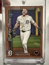 2025 Topps Series 2 Gold Parker Meadows #576 Future Stars1097/2025 Detroit Tiger