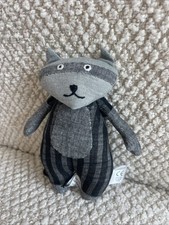 Handcrafted RACOON Fair Friend From India Stuffed Animal LOVABLE BANDIT