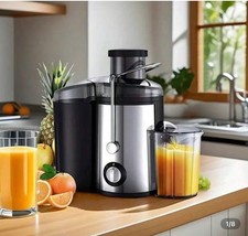 Vandise Juicer Machines Centrifugal Juicer Extractor Max Power 1000W, Wide Mouth
