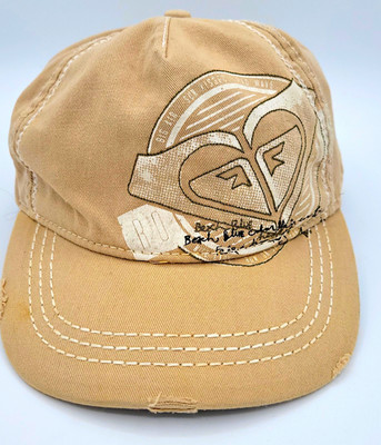 ROXY Beige Logo Adjustable Baseball Cap Hat, One Size