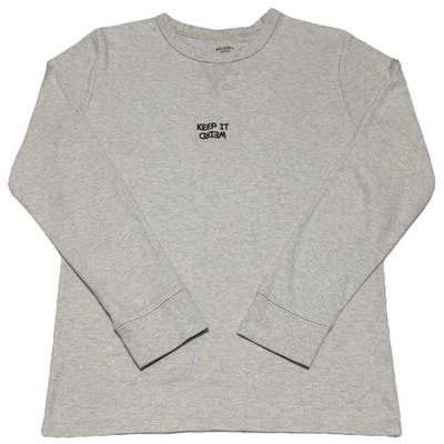 Arizona Jean Co Boys Husky XL 18-20 White Long Sleeve Sweatshirt Tee NWOT