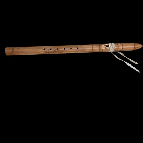 Authentic Native American Cedar Flute Handcrafted 6-Hole, 23", Signed Pentatonic - Picture 2 of 14