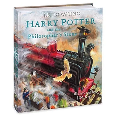 Harry Potter and the Philosopher's Stone Illustrated Edition Hardback (FREE P+P)