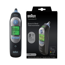 Braun Thermoscan 7 Digital Ear Thermometer, Age-adjusted Fever Guidance