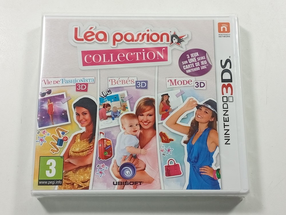Jeu LEA PASSION COLLECTION NINTENDO 3DS PAL-FRA neuf et authentique