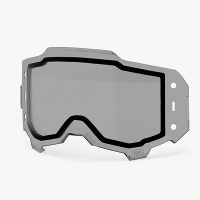 100 % Armega FORECAST Dual/Enduro MX Motocross Brille Gläser (grau/rauch)