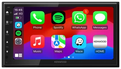 Kenwood DMX5023DABS Doppel-DIN MP3-Autoradio Touchscreen Bluetooth DAB USB Carpl - Bild 1 von 4