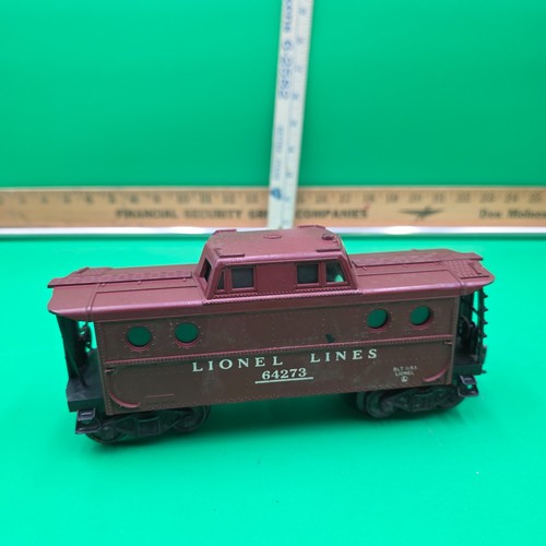Caboose vintage Lionel Lines #64273 calibre O granate SIN PROBAR | Zustand: Used
