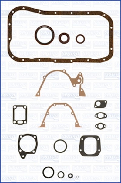 Dichtungssatz KurbelgehäUse Ajusa 54009900 FüR Lancia Delta Fiat Regata Prisma 1-image