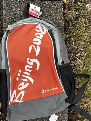 Beijing 2008 Olympics Backpack Blk/red/gray