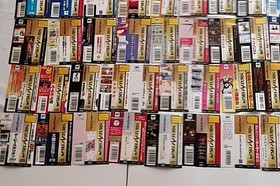SEGA Saturn Game Spine OBI Card Lot of 150 Japan Rare Paper Collectible Set