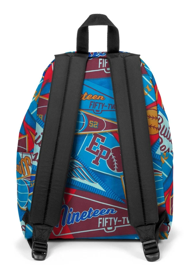 EASTPAK Padded Pak'r Rucksack Schulrucksack Clash Blue blau braun Neu - Bild 3 von 4