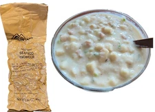 Mountain House MCW Seafood Chowder LRP Long Range Patrol Freeze Dried
