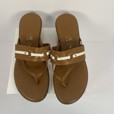 Italian Shoemakers Wedge Sandals Size 7.5-Made in Italy