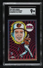 2023 Topps Chrome Ultraviolet All-Stars Adley Rutschman #UV-14 SGC 9 MINT 19hu