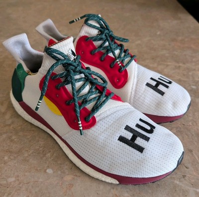 Adidas Pharrell x Solar Hu Glide Multicolor Running Shoes #BB8044 Men Size 11 