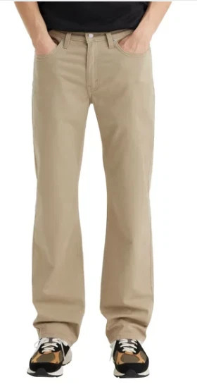 levi's  Men's 514 Regular Fit Through Thigh Straight Leg Jeans Tan 32x32