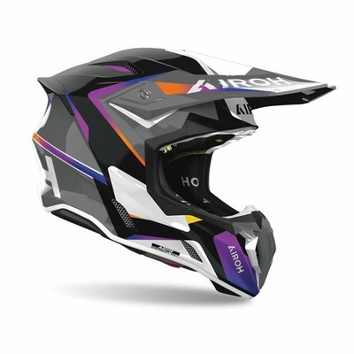 Cross Helm AIROH TWIST 3 HUSTLE Glänzend