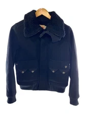 DIESEL Short Blouson XS Wool Black