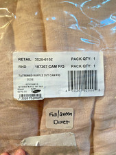 Restoration Hardware Tattered Ruffle Duvet Cover Full/Queen New Pale Pink Color