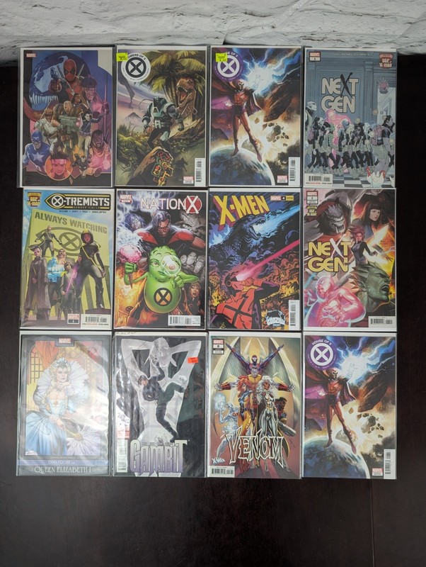 Marvel X-Men Comic Lot of 12 House of X Nation X Next Gen Gambit