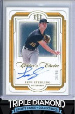 2025 National Treasures Levi Sterling Ecklar's Choice Autograph Auto #/99 AC359