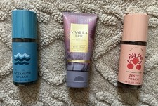 NEW Bath  Body Works Travel Set Bundle - Mini Perfumes  Lotion, Lot Of 3