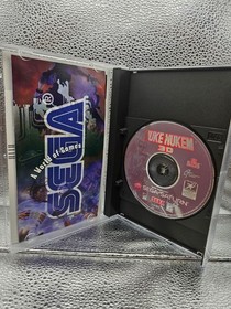 Duke Nukem 3D (Sega Saturn, 1997) Complete w/ Manual & Registration MINT