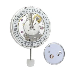 White 25 Jewels Automatic Mechanical Movement For ETA 2836-2 GMT Watch Repair