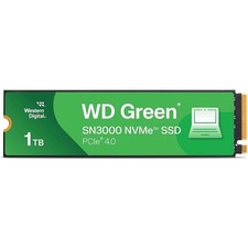 WD Green SN3000(WDS100T4G0E-00CPSO) 1TB NVMe SSD, M.2 Interface, PCIe Gen4, 2280