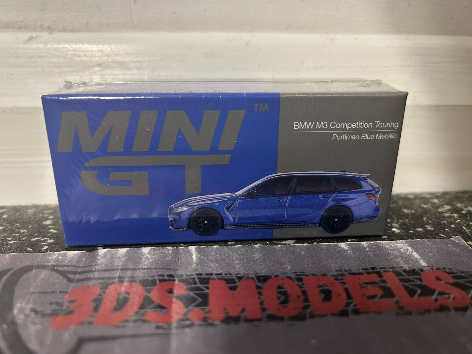 MINI GT BMW M3 COMPETITION TOURING BLUE 1/64  *COMBINE POSTAGE*