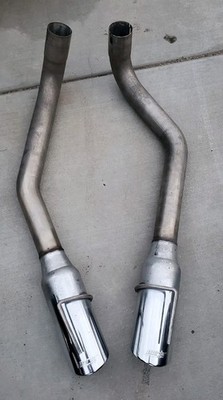 BORLA  Performance Exhaust Tips  Single Inlet Universal Fitment Dual Pipes