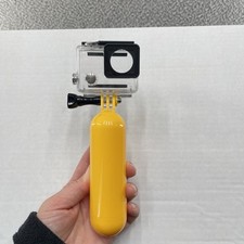 Floating HandGrip Handle Mount with Case Cover For GoPro Action Camera Yellow