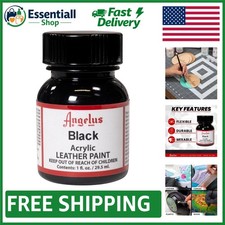 Versatile Water-Based Black Leather Paint - Ideal for Shoes, Furniture Crafts