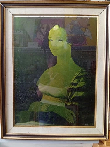 Salvatore River Lithograph "The African Mona Lisa" original and sought after piece.