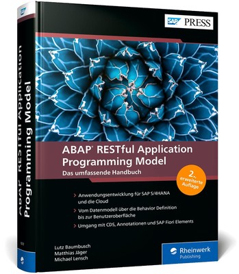 ABAP RESTful Application Programming Model Lutz Baumbusch (u. a.) Buch SAP Press
