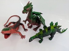 Dinosaurier Spielzeug Sammlung Retro