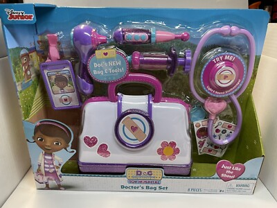 New Doc Mcstuffins Toy Hospital Doctor's Bag Set Pieces Ages