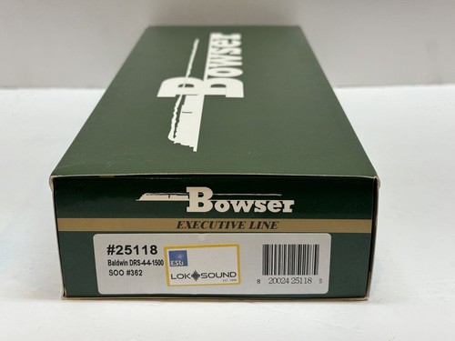 Ho Scale Bowser 25118 Soo Line Baldwin DRS-4-4-1500 #362 W/DCC & Sound Diesel - Picture 2 of 3
