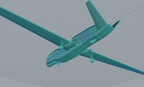 1/144 Miniwing Northrop Grumman RQ-4B Global Hawk Drone NASA - Plastic Model Kit - Picture 4 of 5