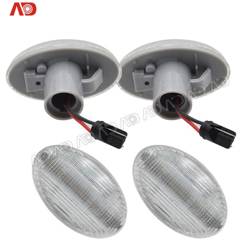 4PC Front Rear LED Fender Side Marker Lights For 1999-2010 Ford F-350 Super Duty - Bild 5 von 10