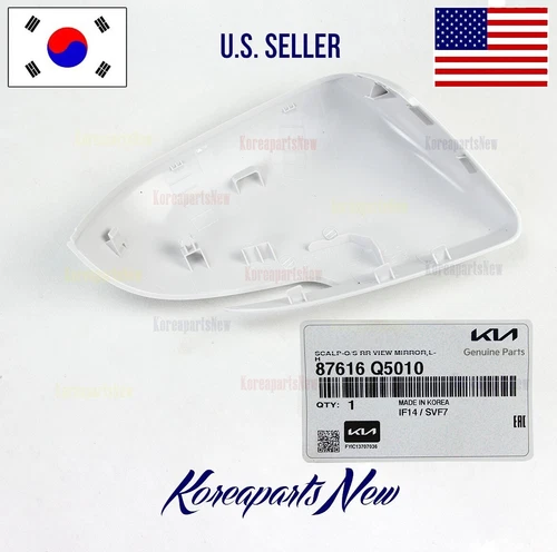 View Mirror Scalp COVER Cap for LED Left DRIVER Side ⭐OEM⭐ Kia Seltos 2020-2025