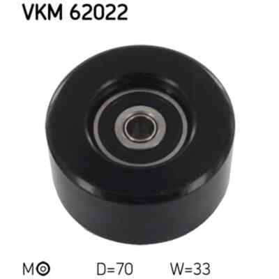SKF Umlenkrolle, Keilrippenriemen VKM 62022