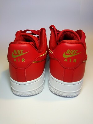 Women's Nike Air Force 1 '07 Essential University Red Gold AO2132