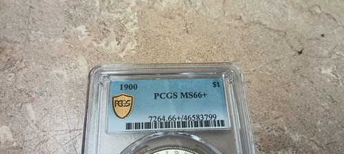 1900 Morgan Silver Dollar PCGS MS66+ - Picture 2 of 6